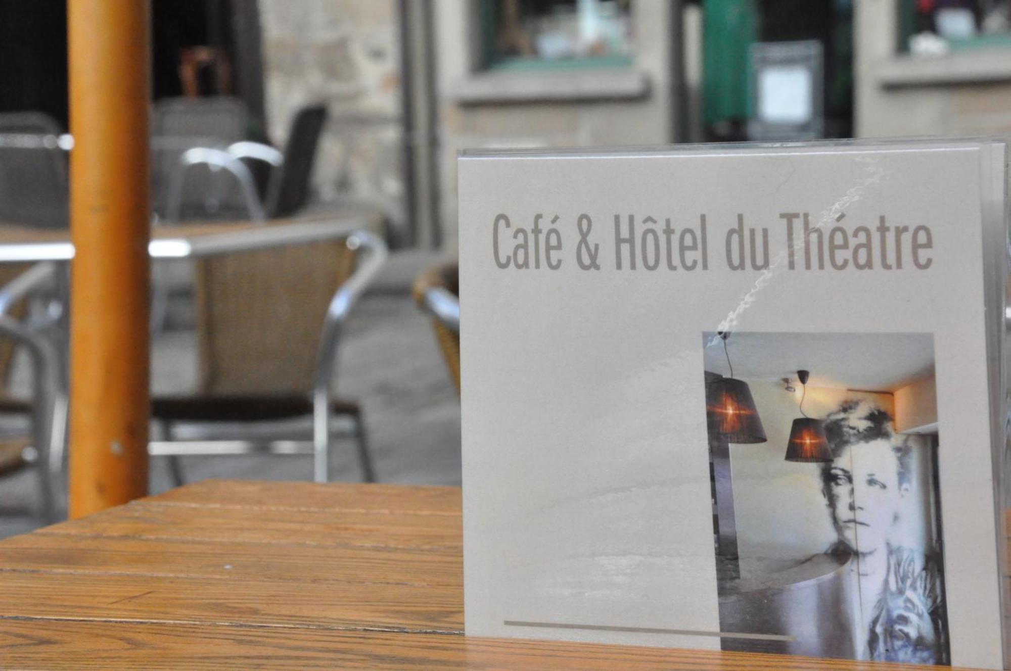 Cafe Hotel Du Theatre Dinan Exteriér fotografie